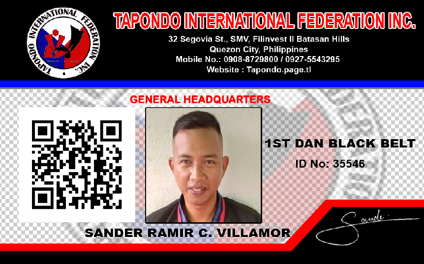 SANDER RAMIR C. VILLAMOR